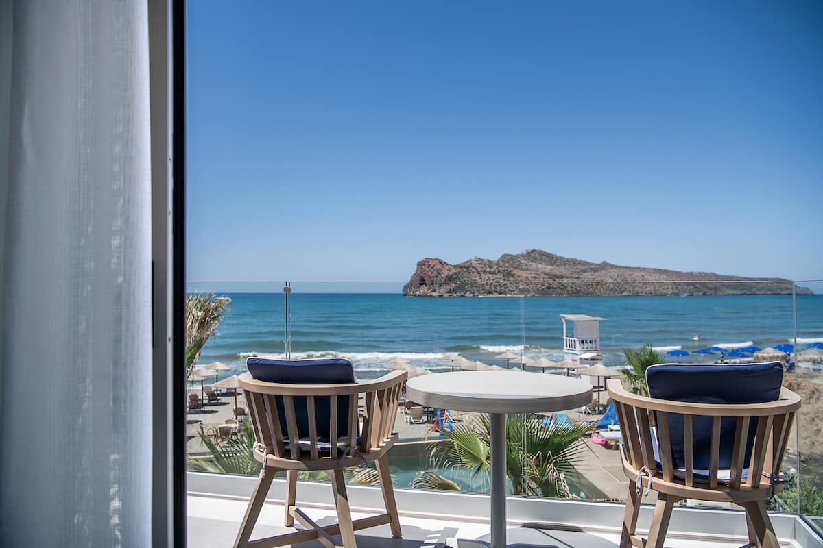 design studio suite, 1 bedroom, sea view, sea facing | view from room