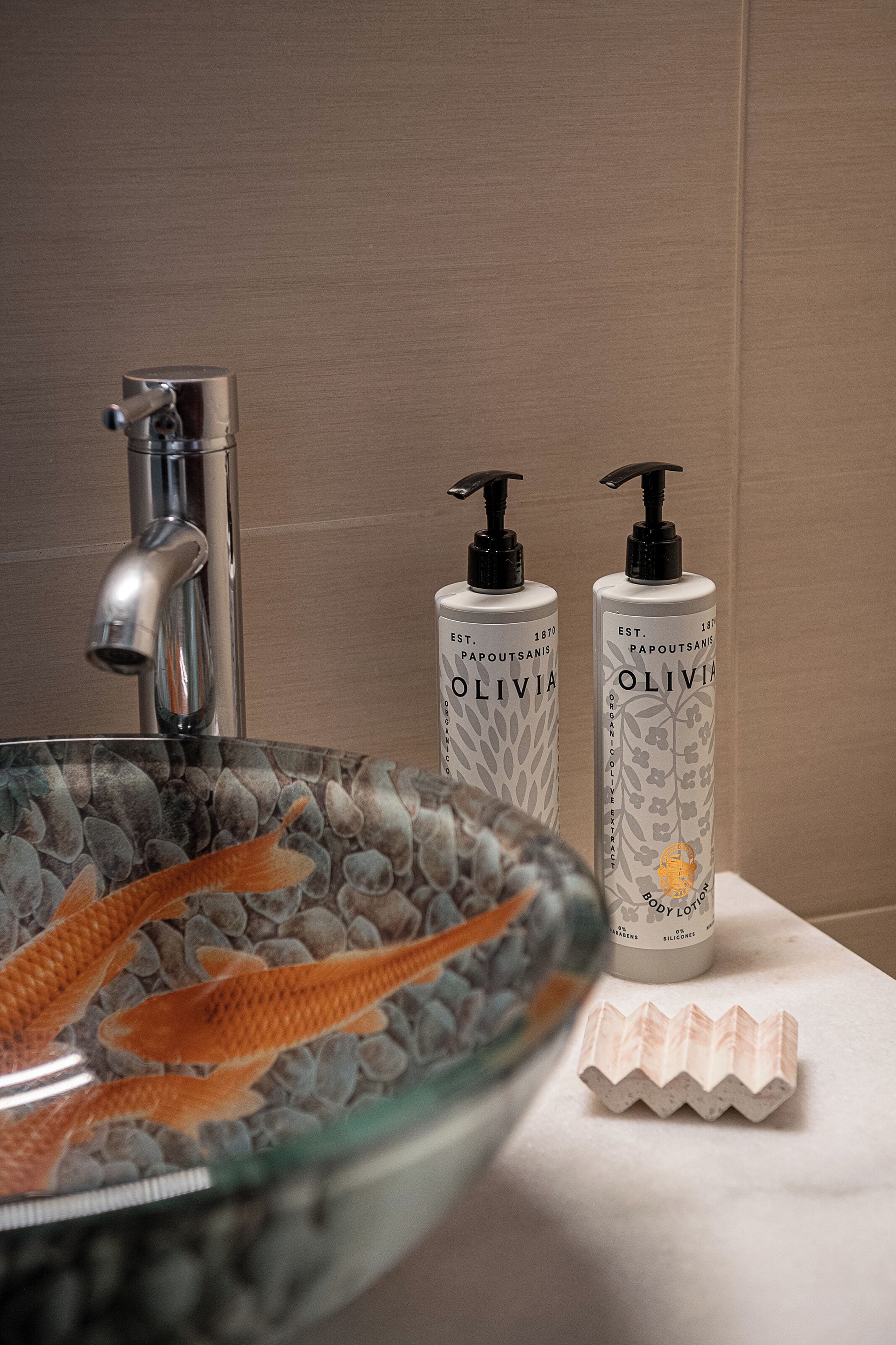 free toiletries, hair dryer, slippers, towels