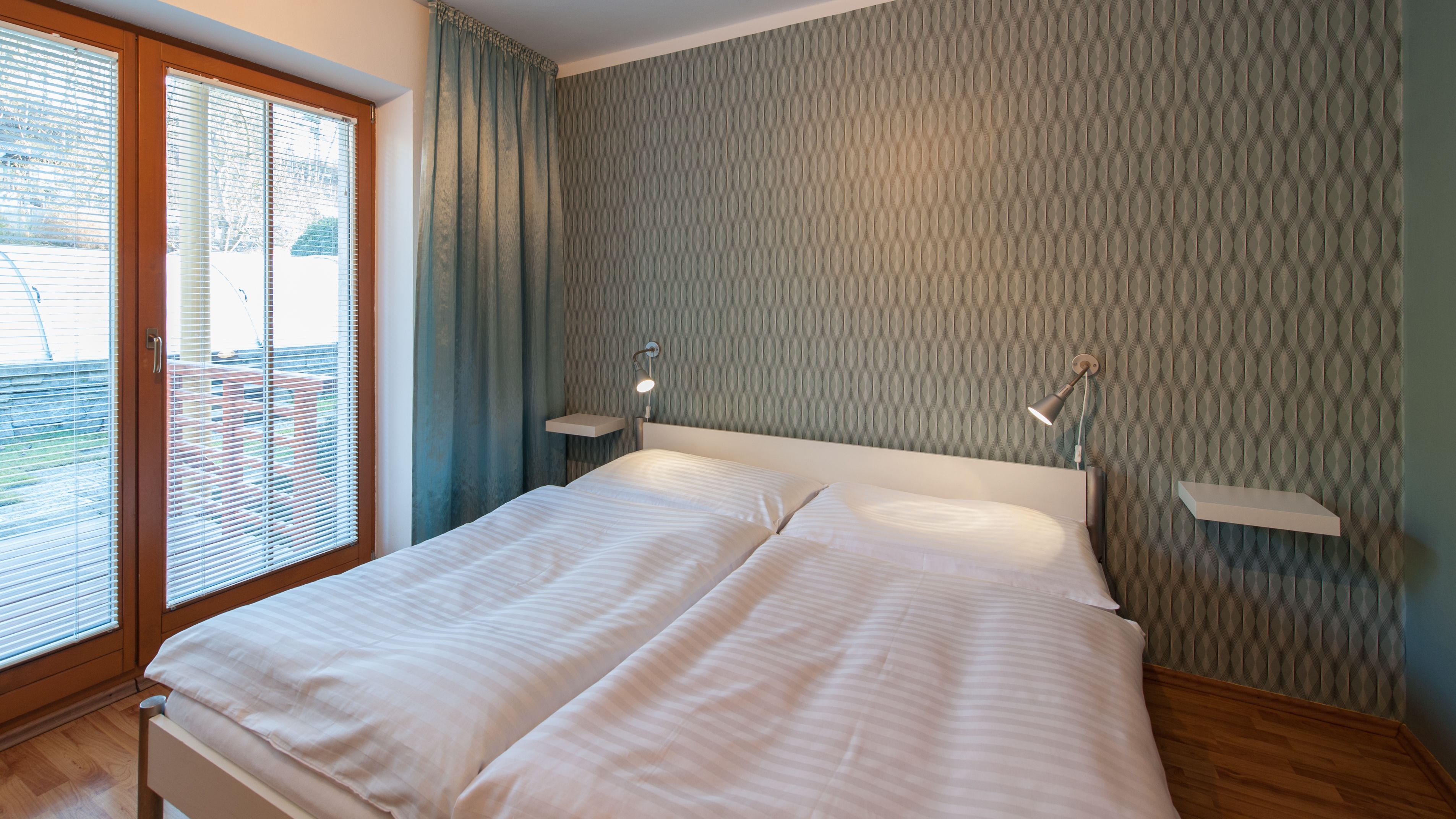 deluxe double room, 1 bedroom, terrace, poolside | 1 bedroom, minibar, soundproofing, free wifi