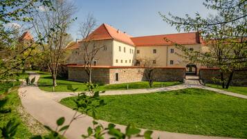 Blick von der Unterkunft