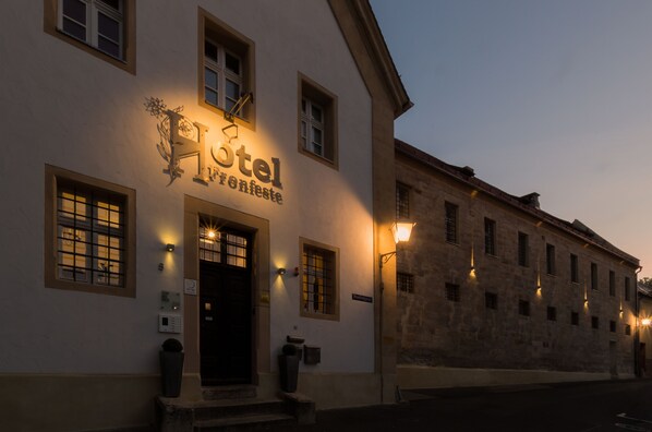 Façade de l’hébergement