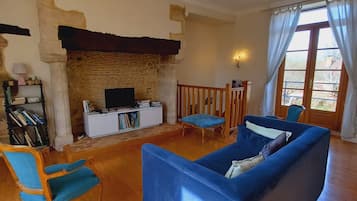 Coin salon dans le hall