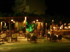 Front of property – evening/night