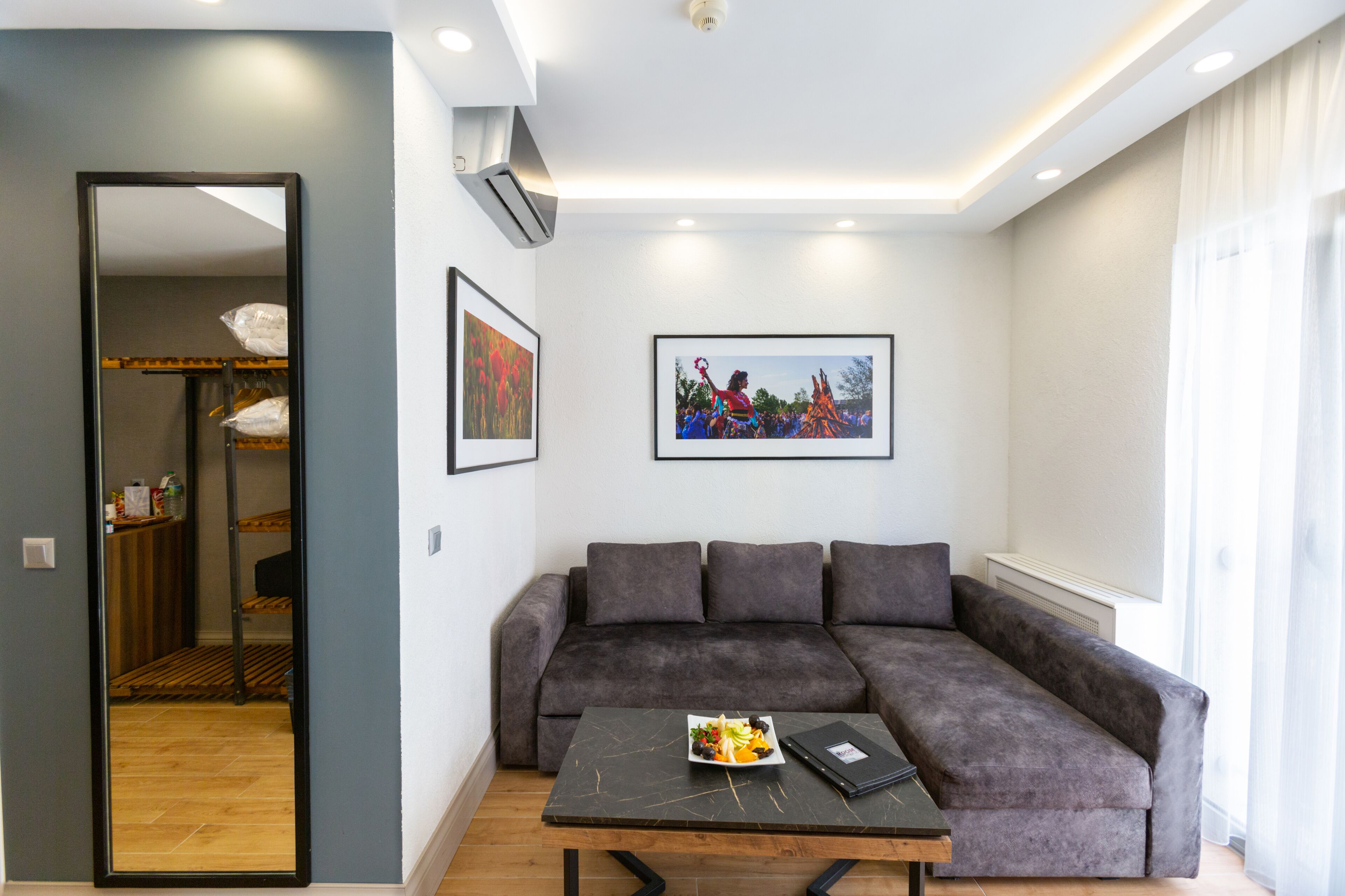 junior suite, 2 bedrooms | premium bedding, minibar, in-room safe, laptop workspace