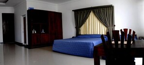 Economy Double Room, 1 Bedroom, Non Smoking, Lake View | 1 bedroom, premium bedding, desk, iron/ironing board
