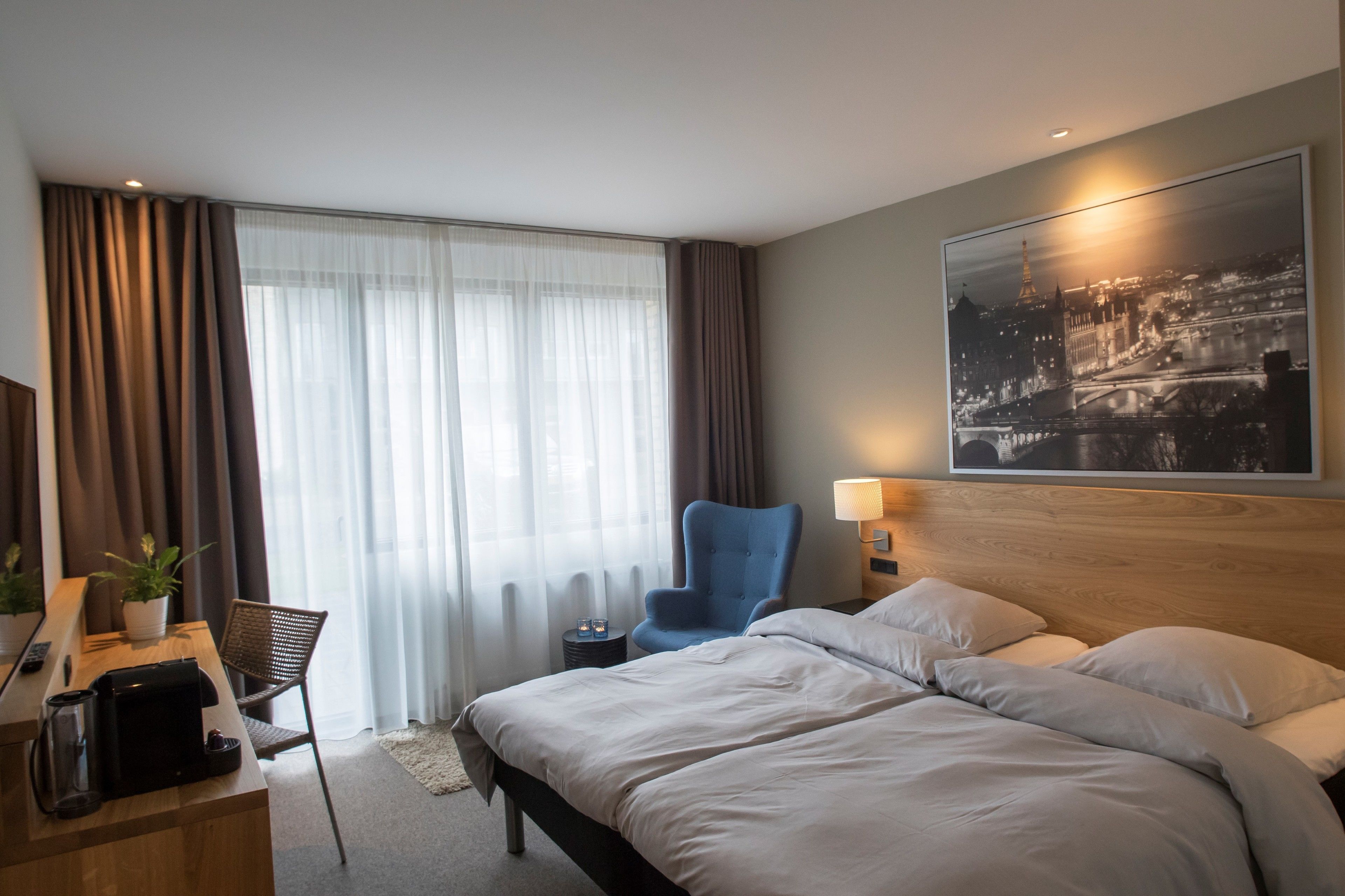 comfort double room plus, terrace | premium bedding, desk, iron/ironing board, cots/infant beds