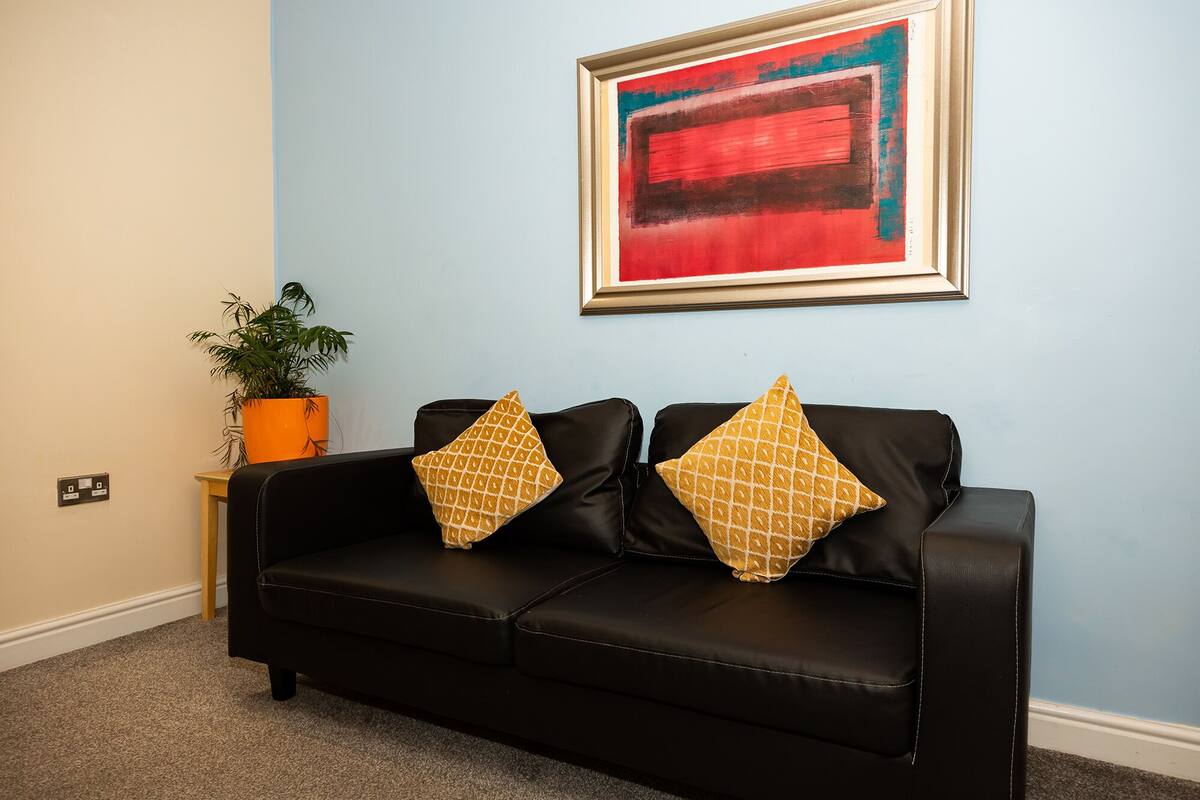 Leilighet, privat bad (Friars Gate) | Lounge