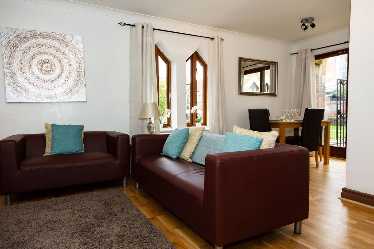 Leilighet, privat bad (Newcastle B) | Lounge