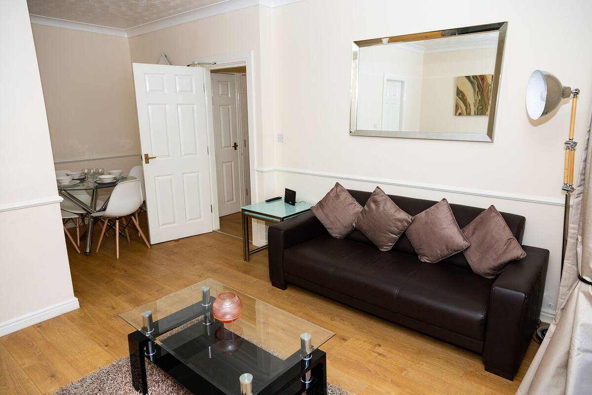 Leilighet, privat bad (Forthbanks) | Lounge