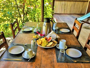 Familienvilla, mit Bad, Gartenblick (Maxxi 7) | Blick vom Balkon