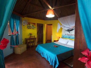 Comfort Double or Twin Room, Ensuite, Sea View (Panorama Beach 4) | Egyptian cotton sheets, premium bedding, pillowtop beds, minibar - Natiora Green Lodge (Nosy Boraha)