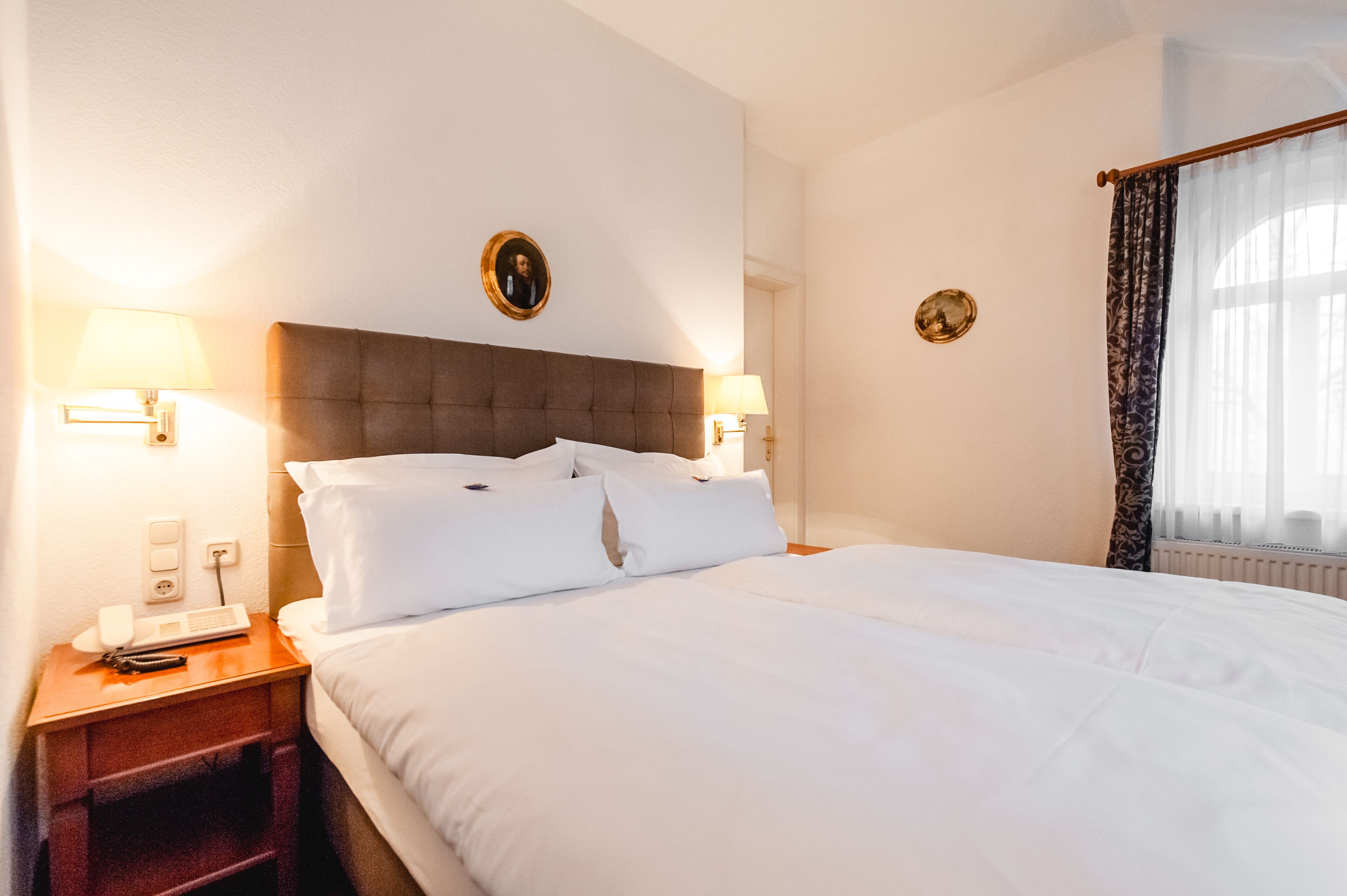 comfort double or twin room | 1 bedroom, desk, laptop workspace, iron/ironing board