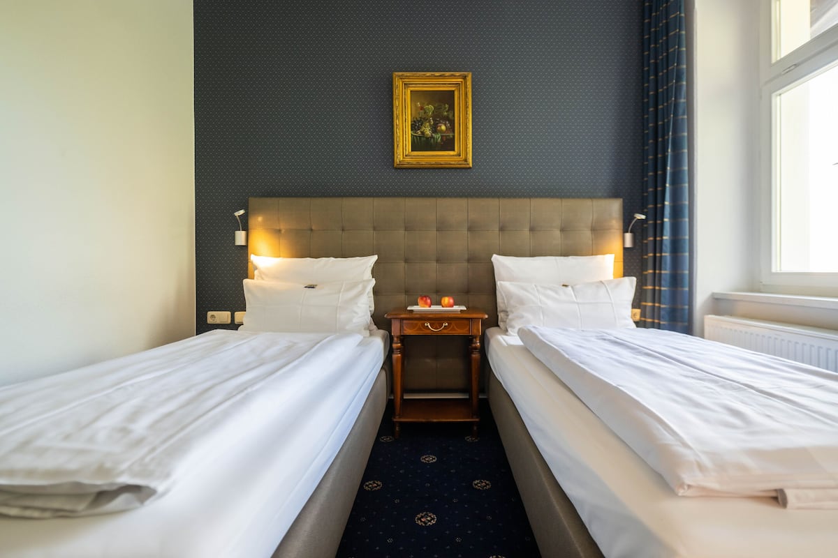 comfort double or twin room | 1 bedroom, desk, laptop workspace, iron/ironing board