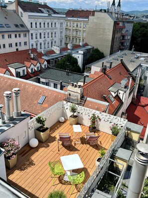 Panoramic Penthouse, City View | View from room