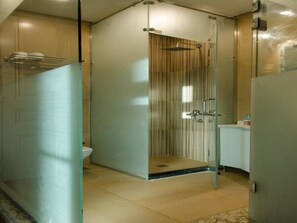 Shower, free toiletries, hair dryer, towels - Grand Agor Hotel (Cairo)