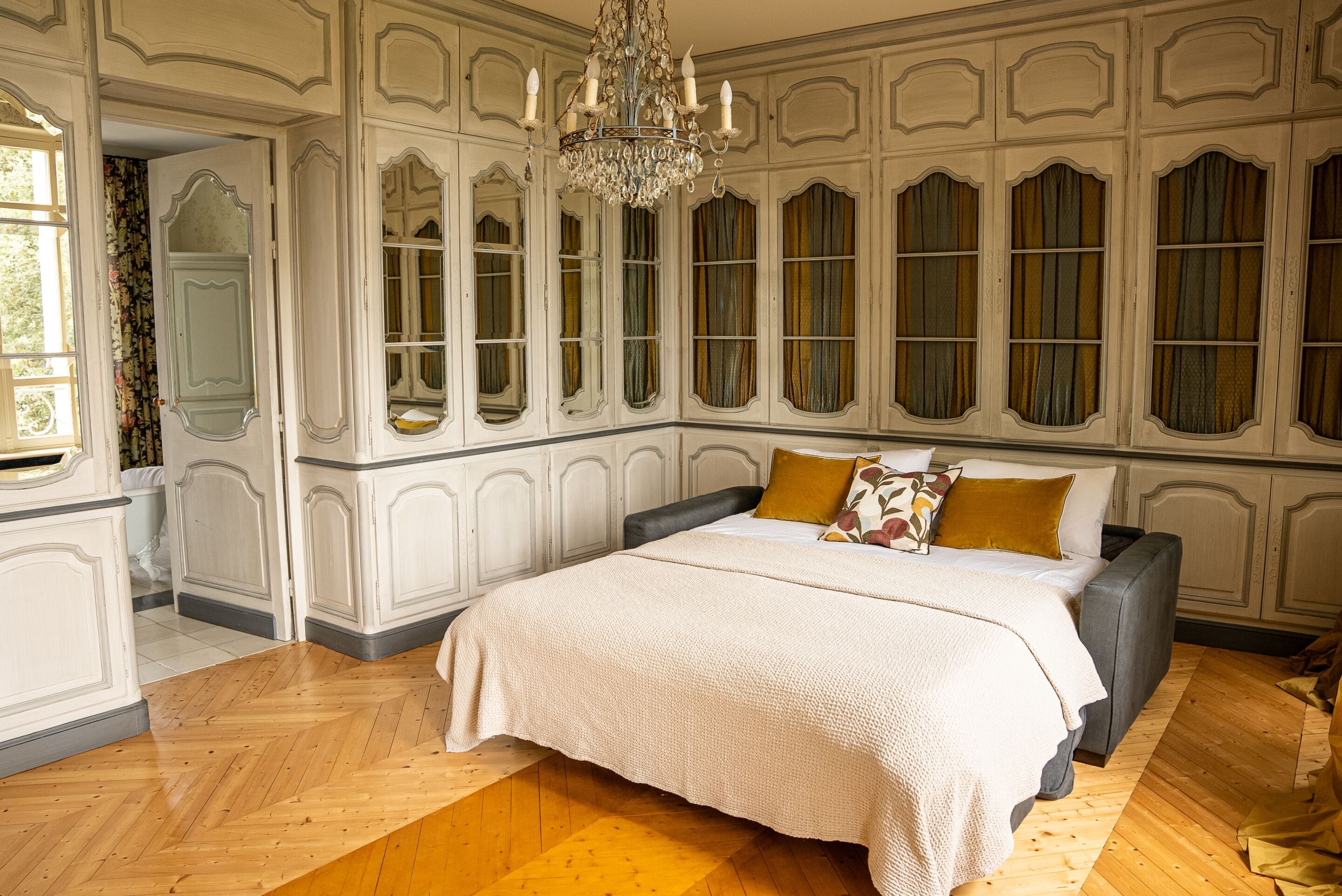 Phòng đôi Deluxe, có phòng tắm riêng, quang cảnh vườn (Suite au Château )