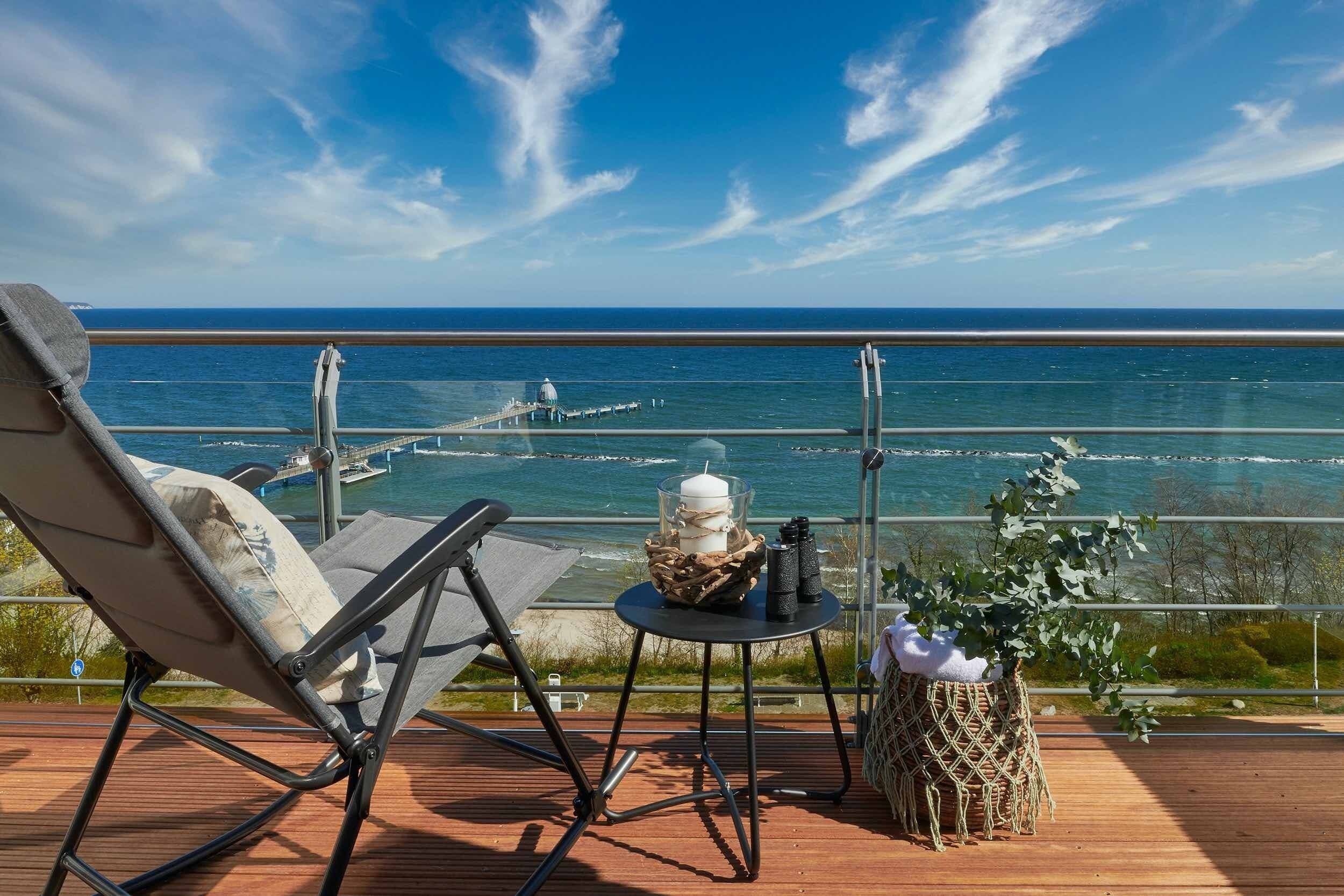 Junior-Suite, Balkon, Meerblick | Strand-/Meerblick