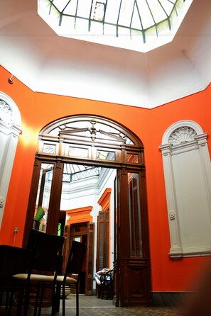 Interior entrance