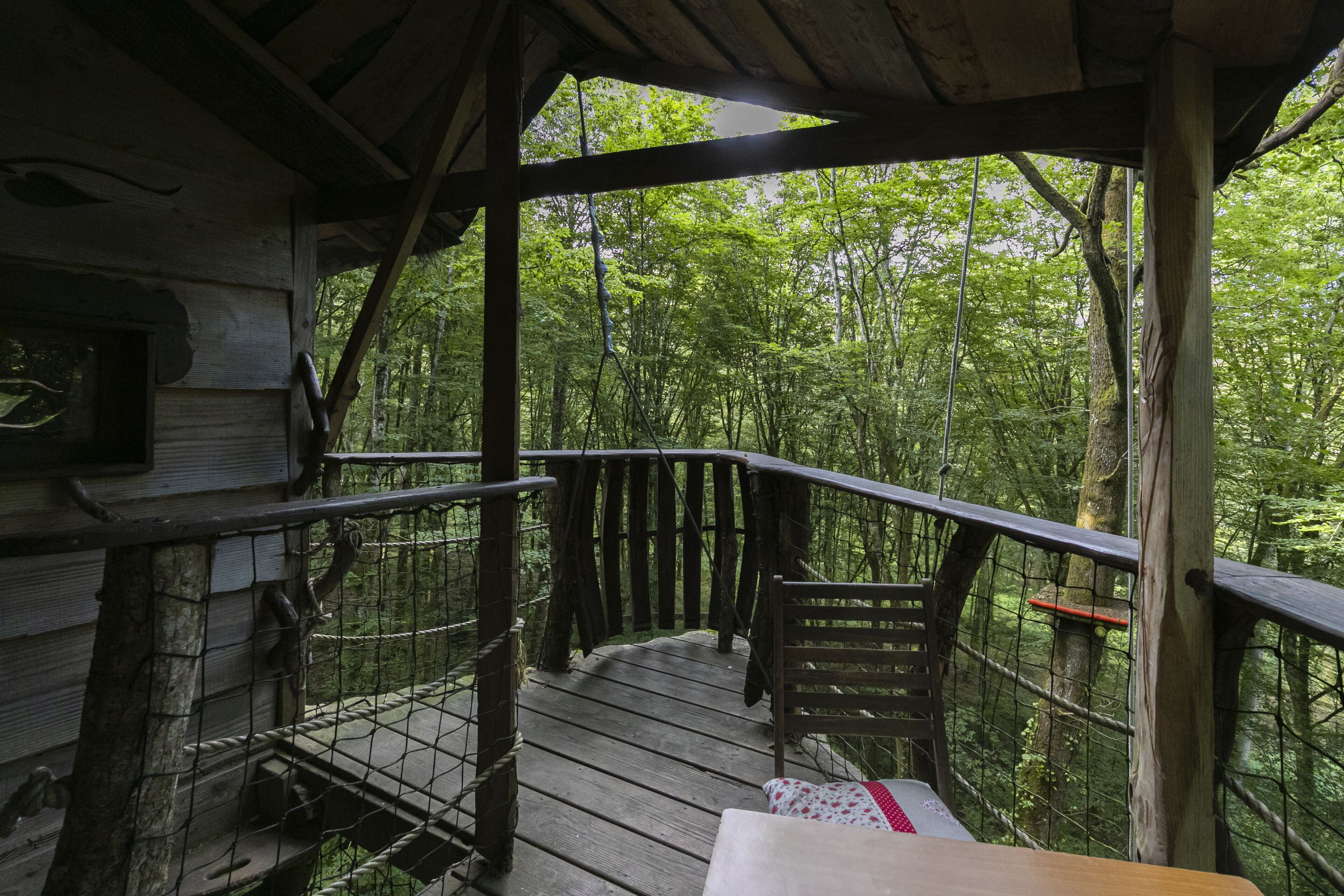 Nhà trên cây có tầm nhìn toàn cảnh, nhiều giường | Ban công