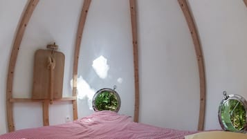 Basic-træhus | Opholdsområde
