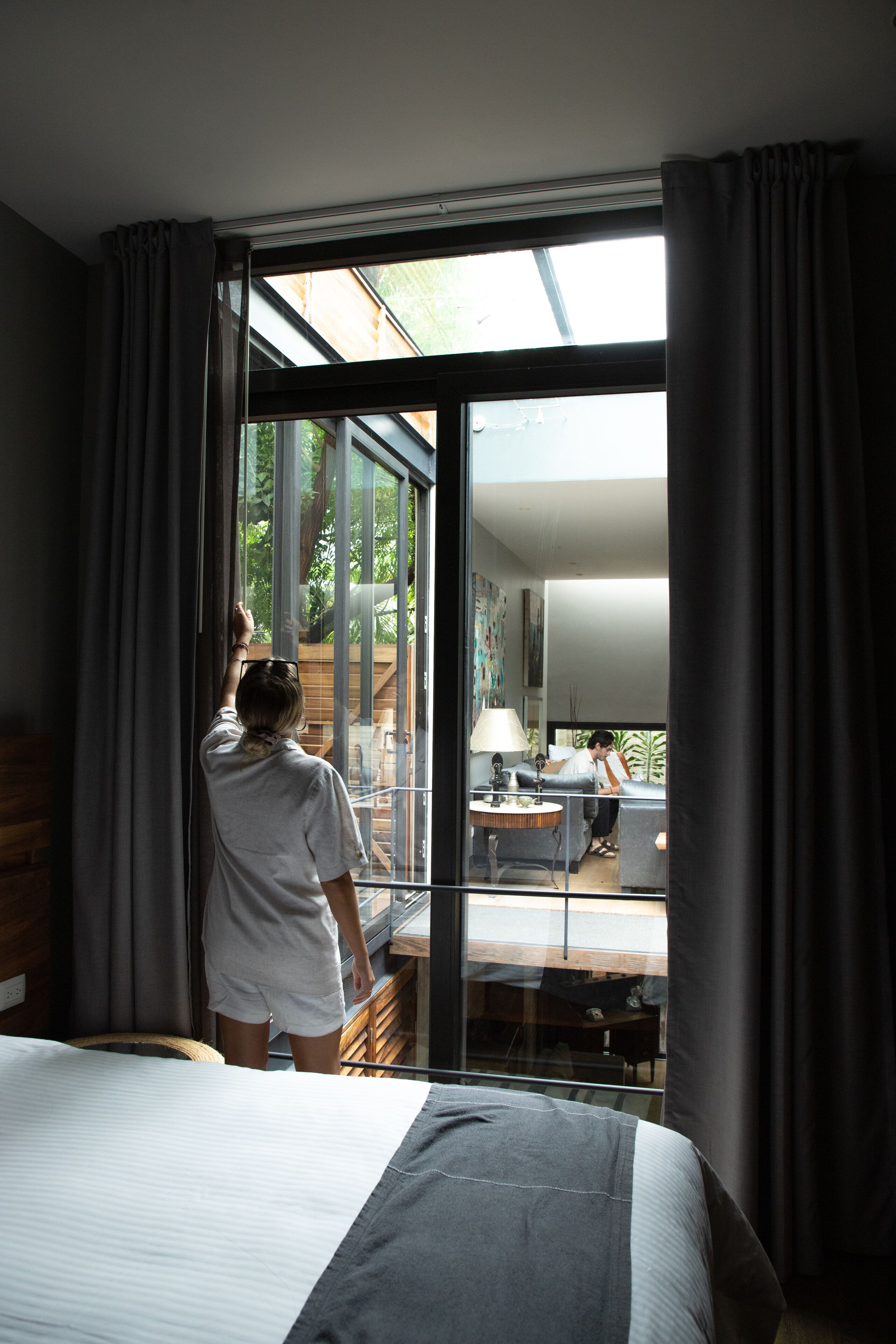 Familiehus, 2 soverom, kjøleskap og mikrobølgeovn, hageområde | Sengetøy av topp kvalitet, safe på rommet og blendingsgardiner