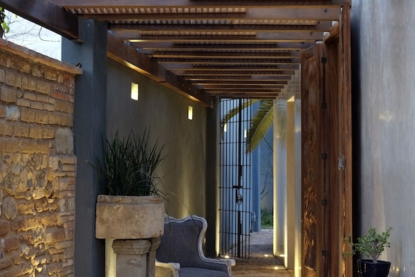 Interior entrance