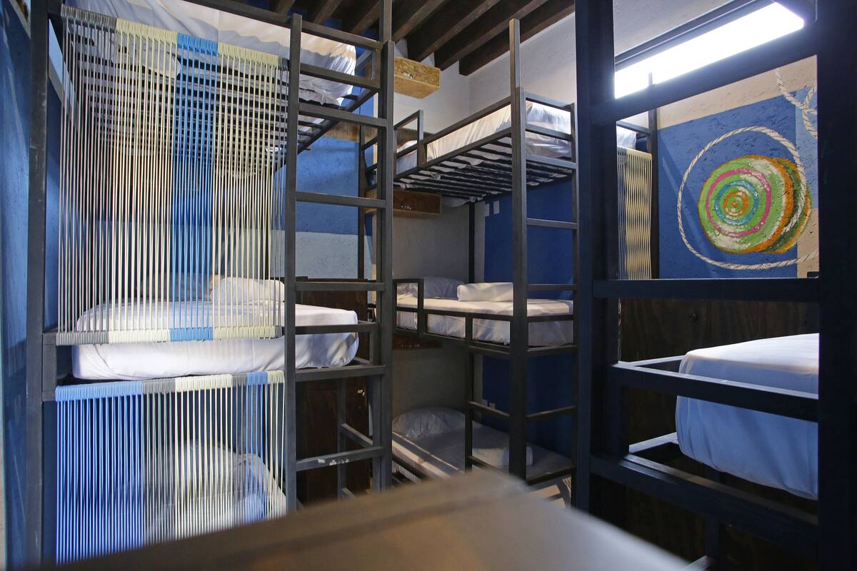 Shared Dormitory, Mixed Dorm, Shared Bathroom (9 Beds)