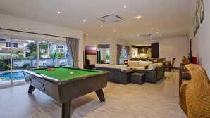 Comfort-Villa, 5 Schlafzimmer | Billard