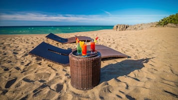 Beach nearby, white sand