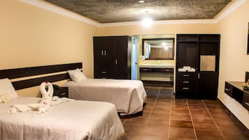 Down comforters, minibar, iron/ironing board, free WiFi