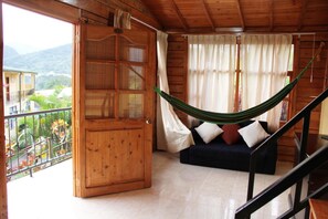 Bungalow, 2 Bedrooms, 2 Bathrooms, Mountain View | Living room | 32-inch LCD TV with cable channels, TV - Hotel Villeta Resort (Villeta)