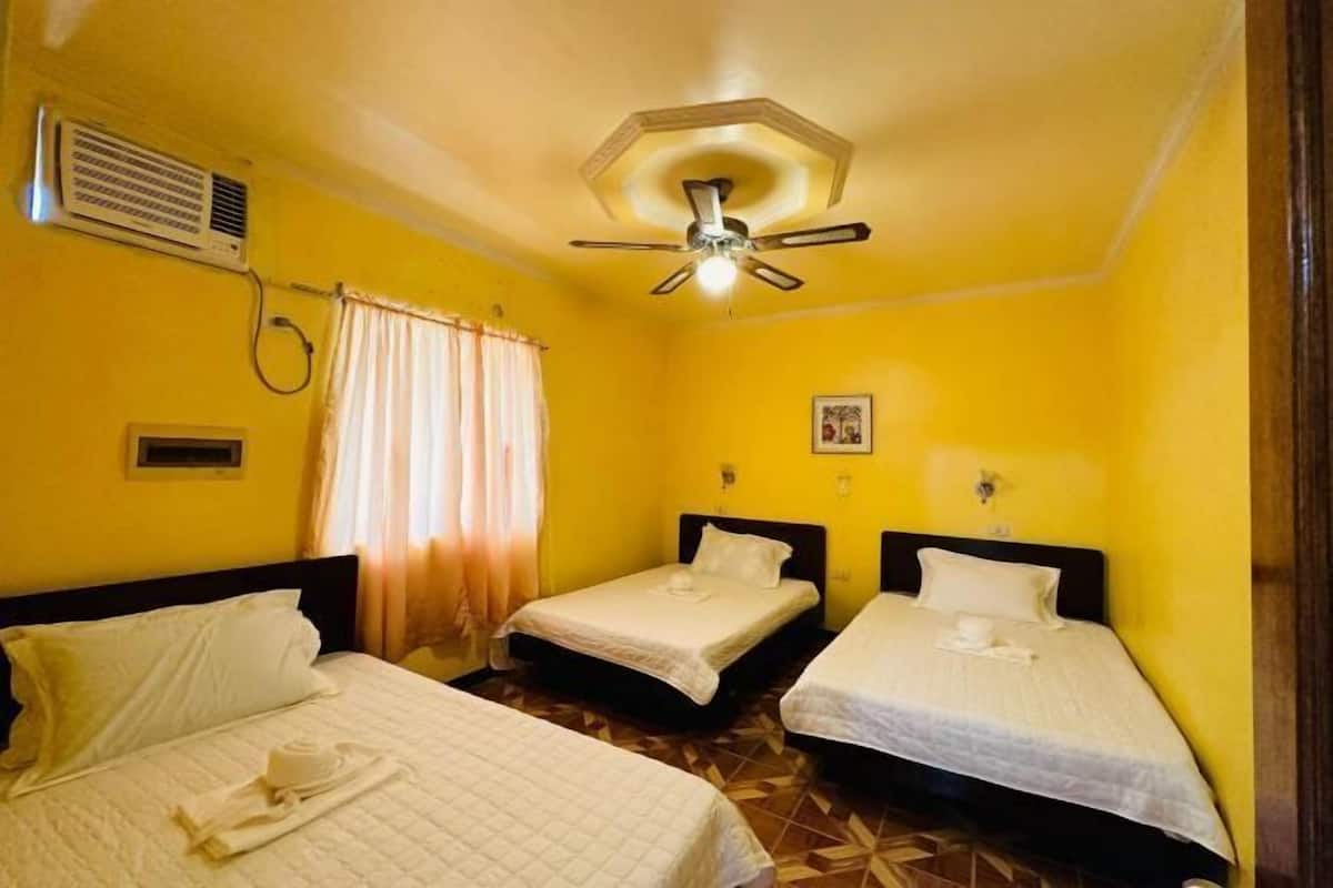 1 bedroom, iron/ironing board, bed sheets