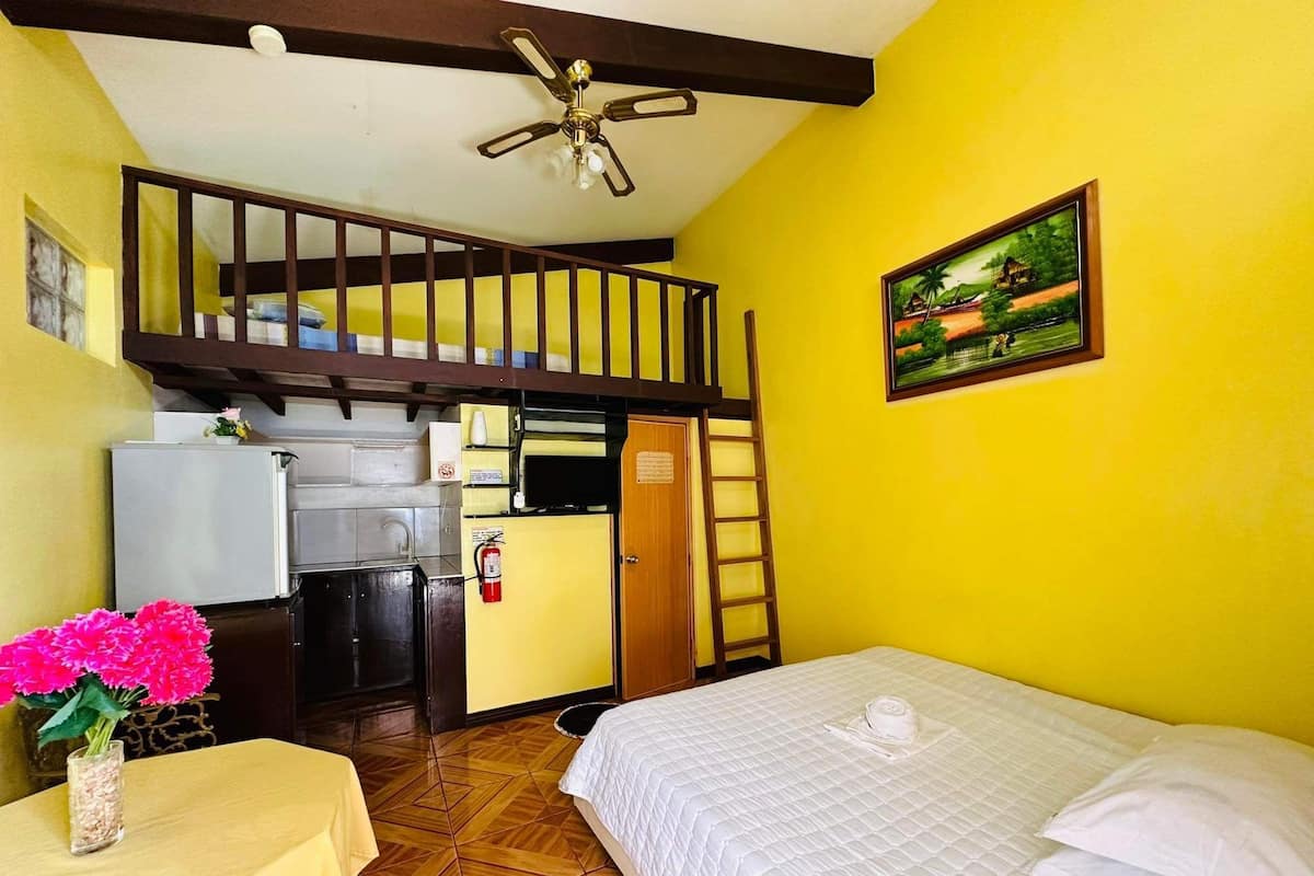 1 bedroom, iron/ironing board, bed sheets