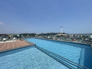 Seasonal outdoor pool