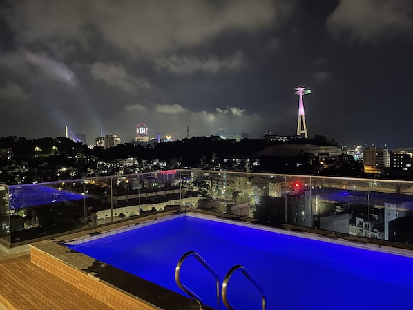 Seasonal outdoor pool