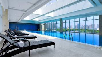 Indoor pool, outdoor pool