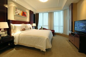Minibar, in-room safe, desk, blackout curtains - Parkview Hotel Taiyuan (Taiyuan)