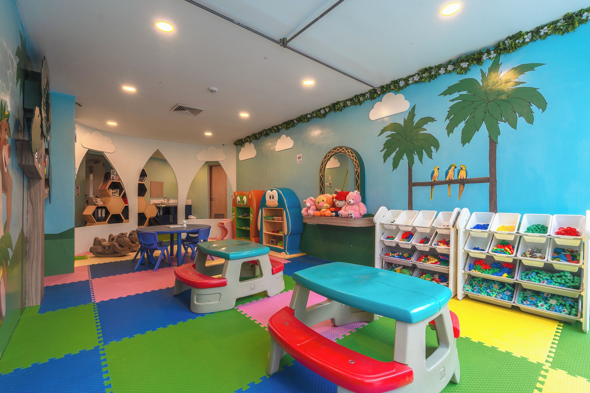 children’s play area – indoor