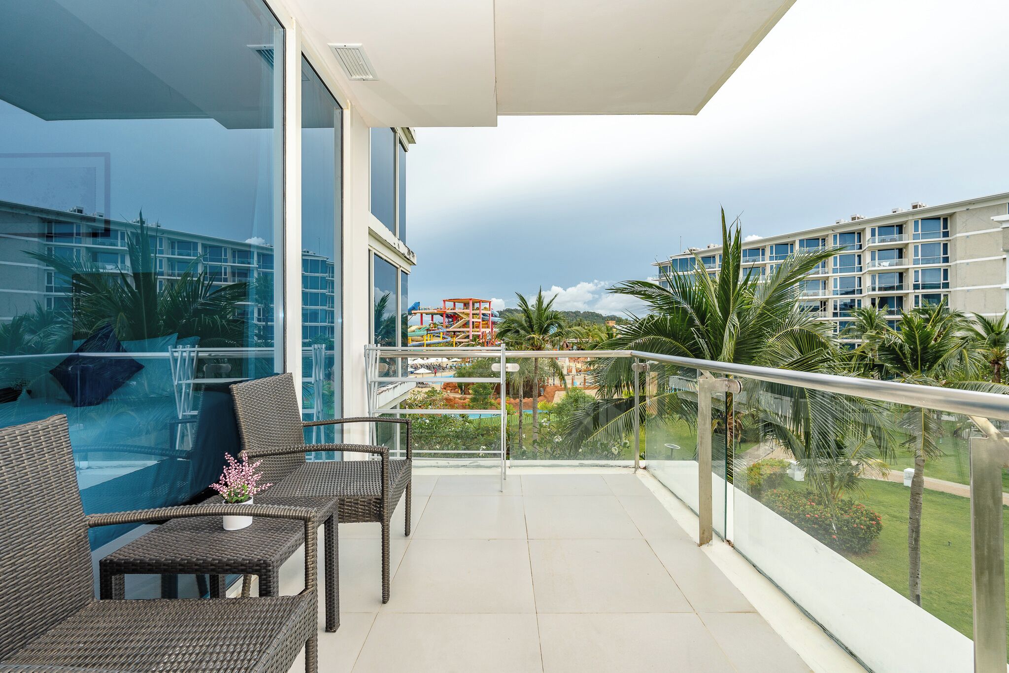 Deluxe Twin Room, Balcony | View from room
