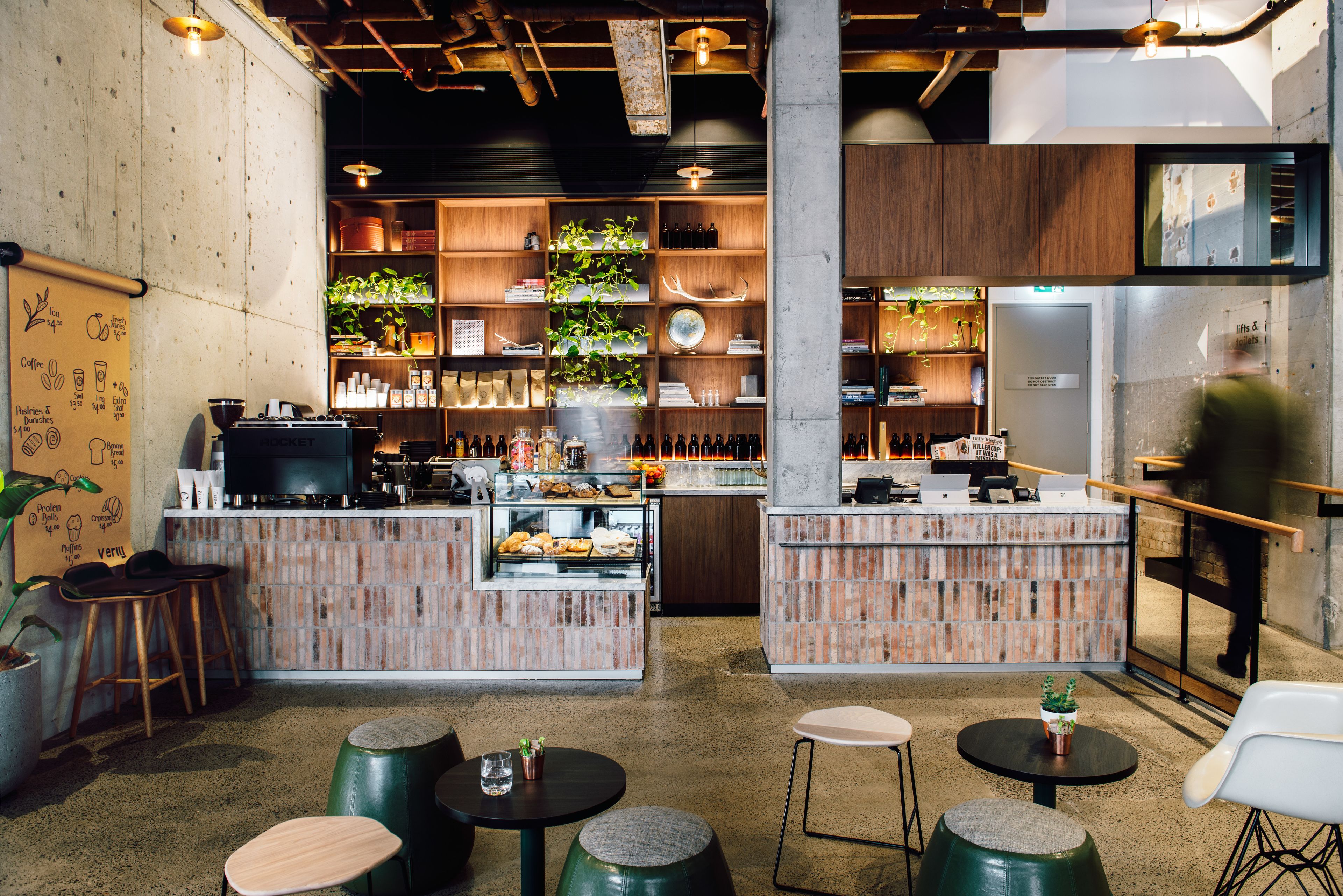 Sitteområde i lobbyen