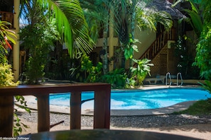 Superior Room | Outdoor pool | Outdoor pool, sun loungers