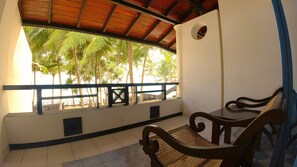 Uitzicht op strand/zee