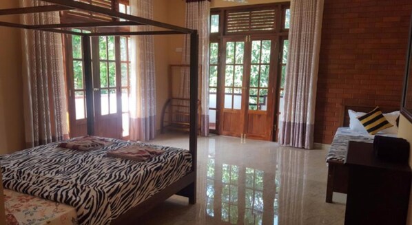 Deluxe Double Room, Hill View | Desk, iron/ironing board, free cots/infant beds, free WiFi