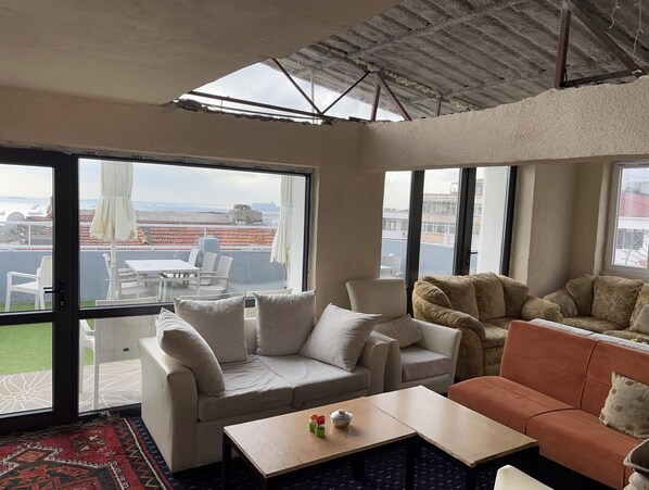 Grand Suite, 2 Bedrooms | Terrace/patio - Istanbul Paris Hotel & Hostel (Istanbul)