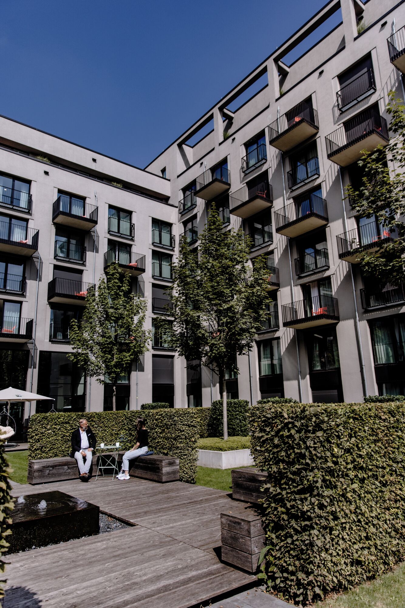 Blick auf den Innenhof