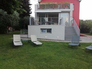 Fassade der Unterkunft