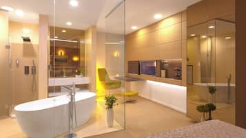 Deluxe-Doppelzimmer | Hochwertige Bettwaren, Minibar, Zimmersafe, Schreibtisch