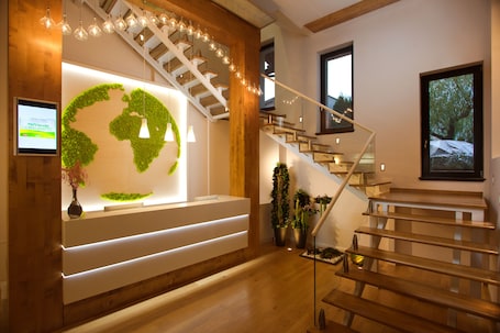 Interior entrance. Hotel Vila Class