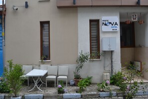 Entrada de la propiedad