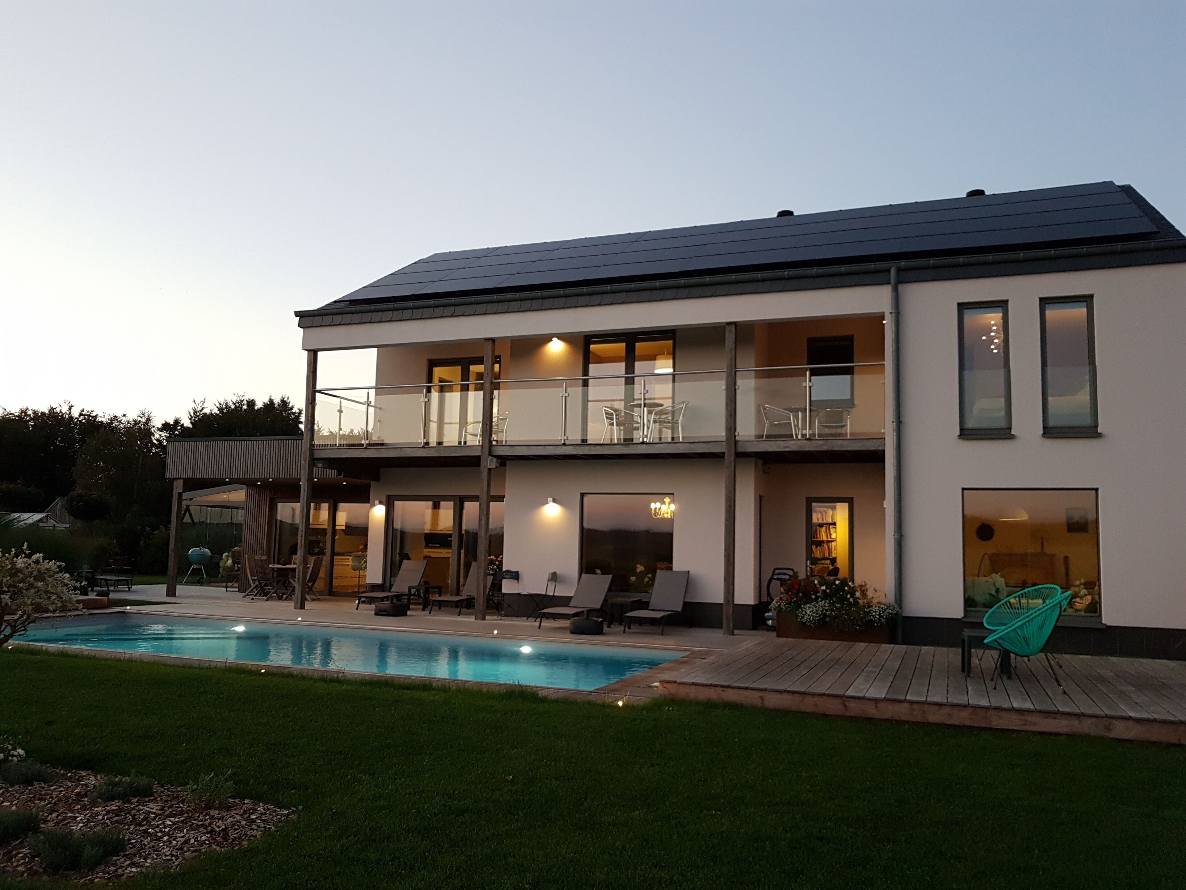 Façade de l’hébergement